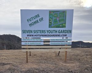Seven Sisters Youth Garden Sign